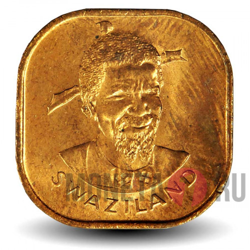 2 цента 1975 года - ФАО - Свазиленд - Деревья
