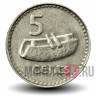 5 центов 1982 года - Фиджи - Фиджийский барабан