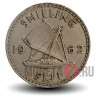 1 шиллинг 1962 года - Фиджи - Парусник