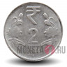 2 рупии 2014 года - Индия - Цветы лотоса - "°" - Noida