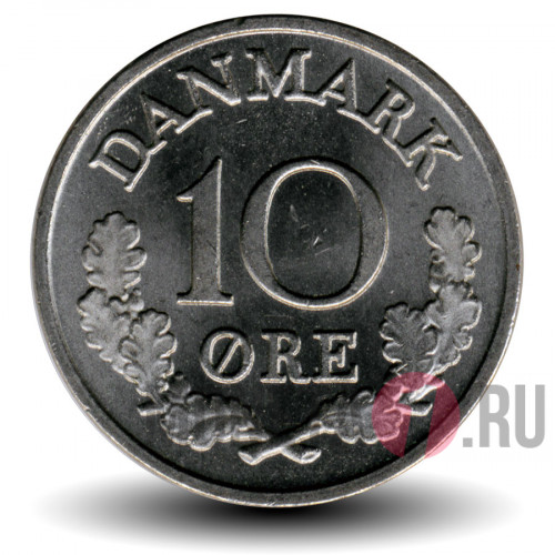 10 ore 1967 года - Фредерик IX - Дания