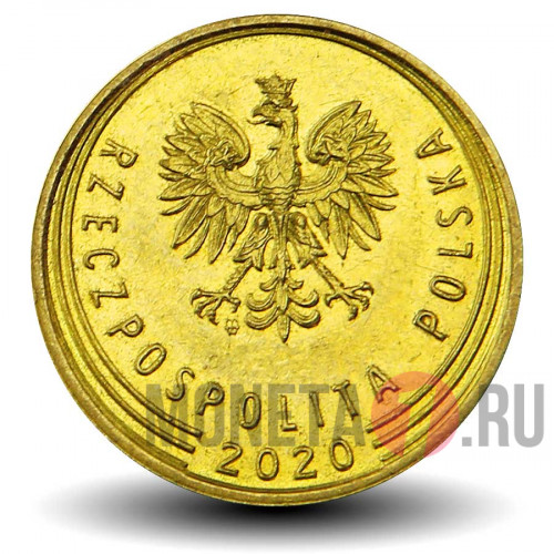 1 грош 2020 года - Польша
