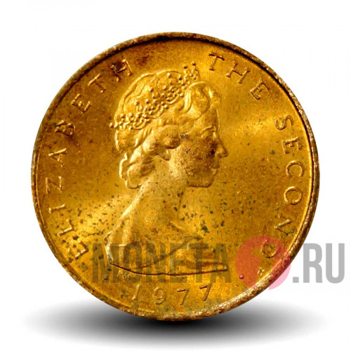 1/2 пенни 1977 года - ФАО - Остров Мэн