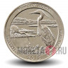 25 центов 2015 года - Бомбай-Хук - Квотер США - D