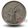 10 центов 1999 года - Зимбабве - Баобаб
