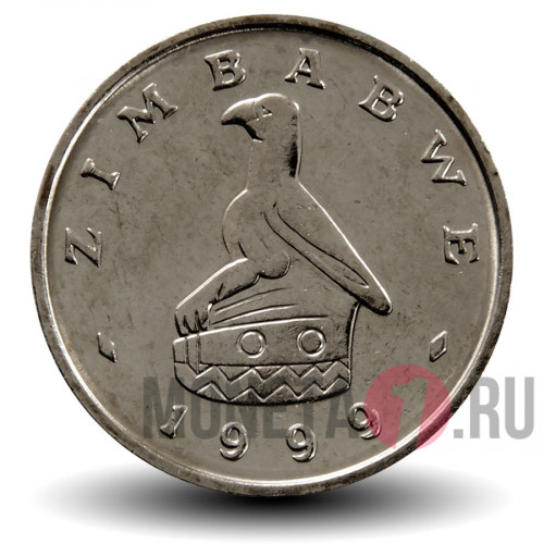 10 центов 1999 года - Зимбабве - Баобаб