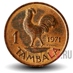 1 тамбала 1971 года - Малави - Петух - XF