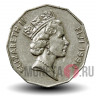 50 центов 1990 года - Фиджи - Парусник