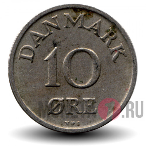 10 ore 1948 года - Дания - Фредерик IX