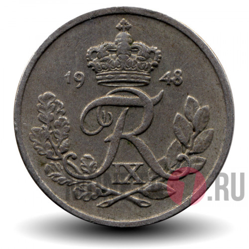 10 ore 1948 года - Дания - Фредерик IX