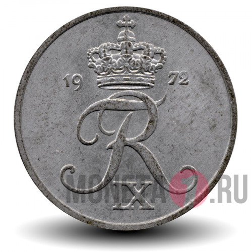2 ore 1972 года - Дания - Фредерик IX