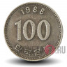 100 вон 1988 года - Южная Корея - Адмирал Ли Сун Син