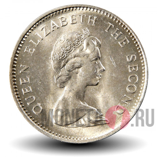 5 новых пенсов 1968 года - Остров Джерси - Елизавета II