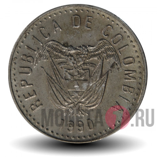 10 песо 1990 года - Колумбия