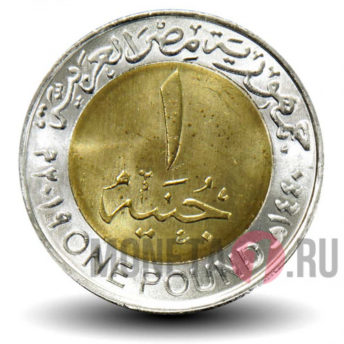 1 фунт 2019 года - Египет - Новая столица Египта