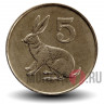 5 центов 1997 года - Зимбабве - Кролик