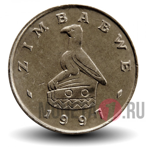 5 центов 1997 года - Зимбабве - Кролик