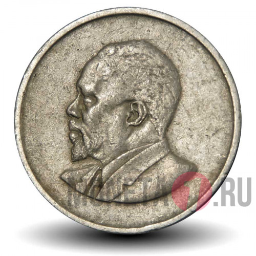 25 центов 1966 года - Мзи Джомо Кеньятта - Кения - редкая