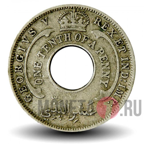 1/10 пенни 1935 года - Британская Западная Африка - George V