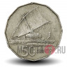 50 центов 1987 года - Фиджи - Парусник