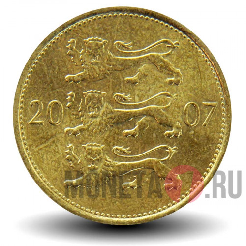 50 сентов 2007 года - Эстония