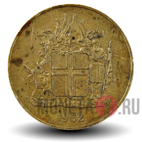2 кроны 1962 года - Исландия