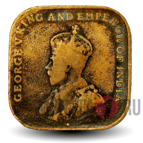 1 цент 1920 года - Стрейтс-Сетлментс
