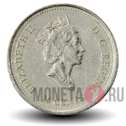 25 центов 1999 года - Октябрь - Канада