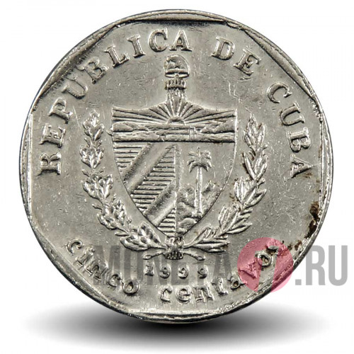 5 сентаво 1999 года - Куба