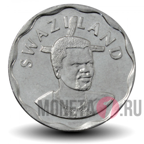 20 центов 2015 года - Свазиленд - Слон
