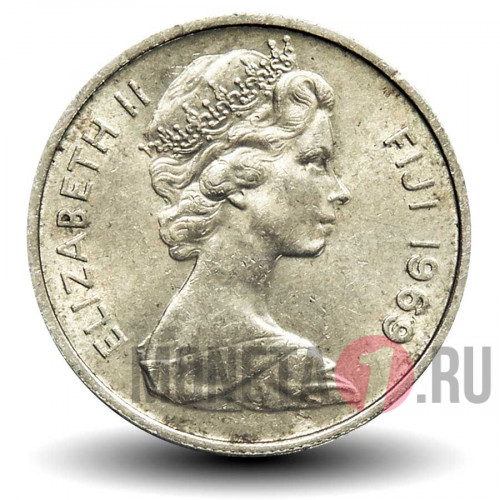 5 центов 1969 года - Фиджи - Фиджийский барабан