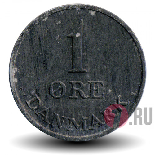 1 ore 1957 года - Фредерик IX - Дания
