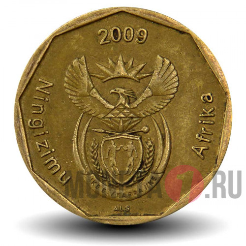 50 центов 2009 года - ЮАР - Цветок Райская птица