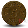 5 эре 1956 года - Норвегия - Хокон VII