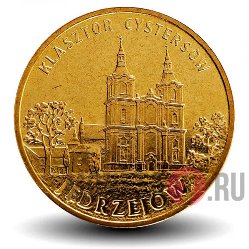 2 злотых - Город Енджеюв - 2009 год