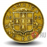 1 пенни 1952 года - Ямайка - George VI