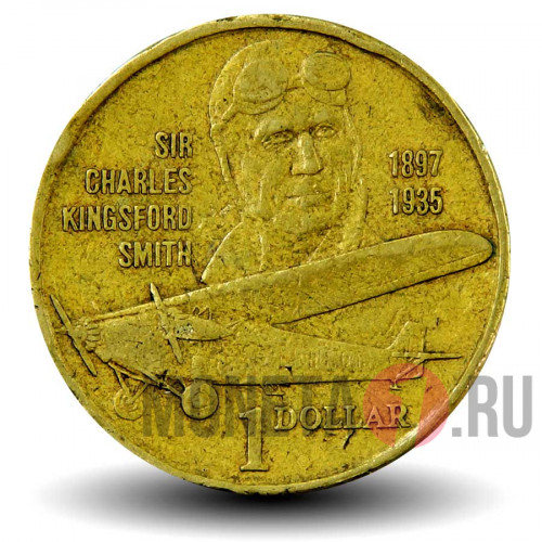 1 доллар 1997 года - Австралия - 100 лет со дня рождения Чарльза Кингсфорда Смита