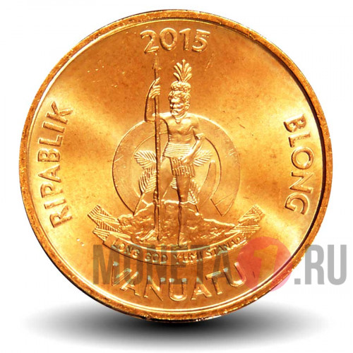 5 вату 2015 года - Вануату - Парусное каноэ