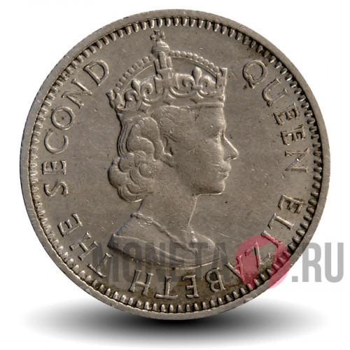 6 пенсов 1958 года - Фиджи - Морская черепаха