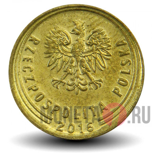 1 грош 2016 года - Польша