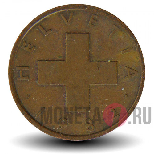 1 раппен 1982 года - Швейцария - Гельветика