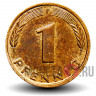 1 пфенниг 1996 года - ФРГ - F