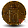 2 эре 1954 года - Норвегия - Хокон VII