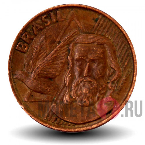 5 сентаво 1998 года - Бразилия - Тирадентис
