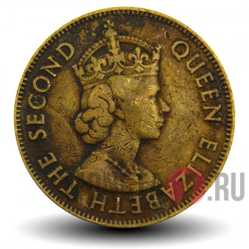 1 пенни 1962 года - Ямайка - Elizabeth II