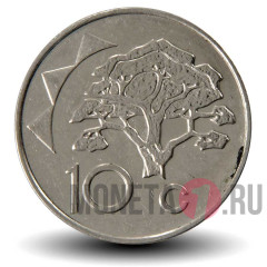 10 центов 2009 года - Намибия - Верблюжья акация