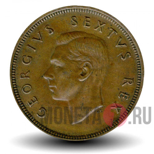 1 пенни - Южная Африка - 1949 - Парусник Дромедарис