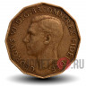 3 pence 1952 года - George VI - Великобритания