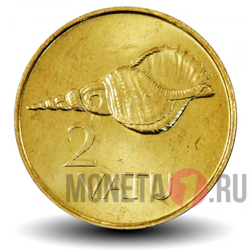 2 вату 2002 года - Вануату - Ракушка