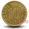 10 сентов 2008 года - Эстония - UNC